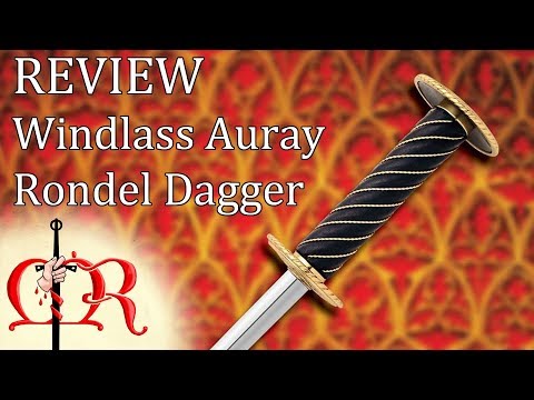 Medieval Review - Windlass Auray Rondel Dagger