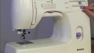 Sears Kenmore 385 Sewing Machine Instructional Video
