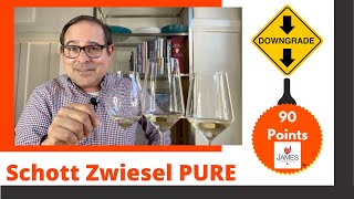 Schott Zwiesel PURE Wine Glass 90 Points - (Downgrade) #wineglass #wineglass #wineglassreview