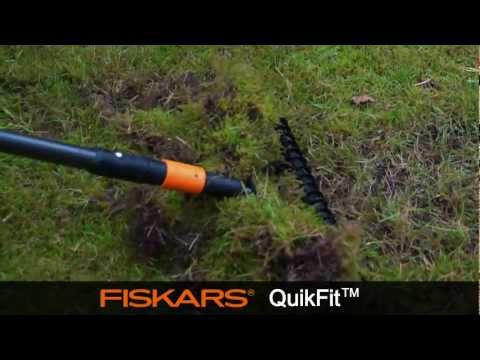 FISKARS QuikFit kotas, pilkas, 1000661, 1560 mm video
