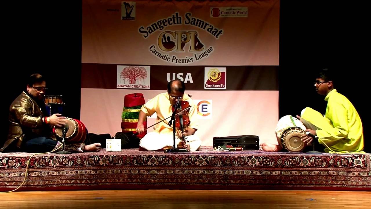 Sangeeth Samraat | Nagai Muralidharan | Carnatic Premier League | Carnatic Music | Insrumental