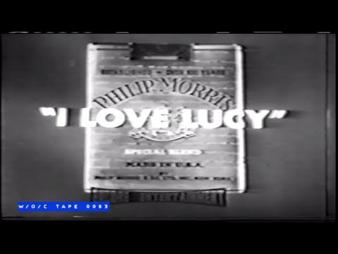 WOC Tape 0083 Commercial Compilation "I Love Lucy" - 1952