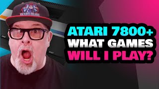 RETRO BLISS Plays Atari 2600 Classics on the NEW 7800+ Console!