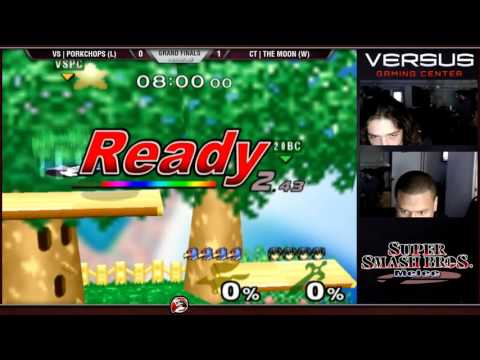 Versus Melee Weekly 1/31/16 - Grand Finals - VS|Porkchops (Falco) vs CT| The Moon (Marth)