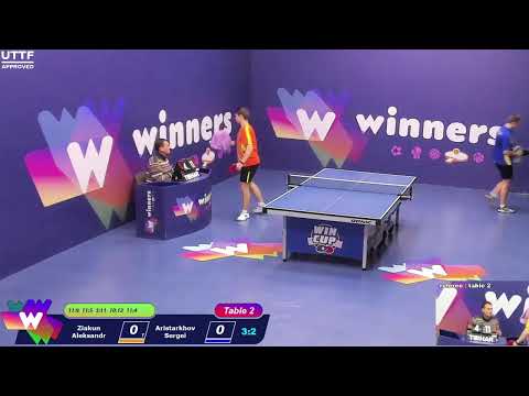 Winners League  14.02.21  Ziakun Aleksandr - Aristarkhov Sergei  16:30