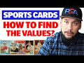 How to find Sports Card Values - Baseball, Football, Basketball & Hockey #sportscards #thehobby