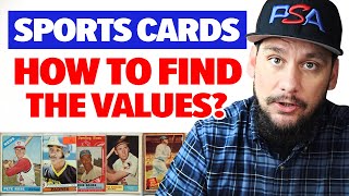 How to find Sports Card Values - Baseball, Football, Basketball & Hockey