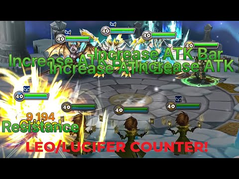SIMPLE OFFENSE TO COUNTER LEO/LUCIFER ARENA DEFENSES!  (Summoners War)