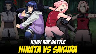 Hinata Vs Sakura Hindi Rap Battle By Dikz & @domboibeats | Hindi Anime Rap | Naruto AMV