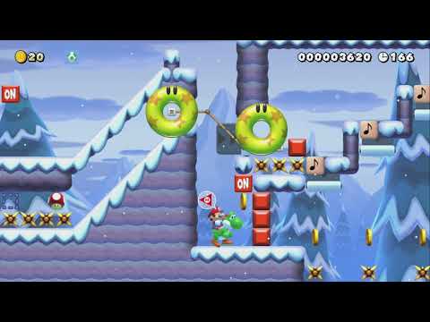 GO! GO! Yoshi! by まるぶ - Super Mario Maker 2 - No Commentary 1bv