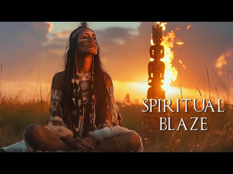 Spiritual Blaze - Native American Flute Music Relaxing, Calming & Tranquil - Healing Your Mind