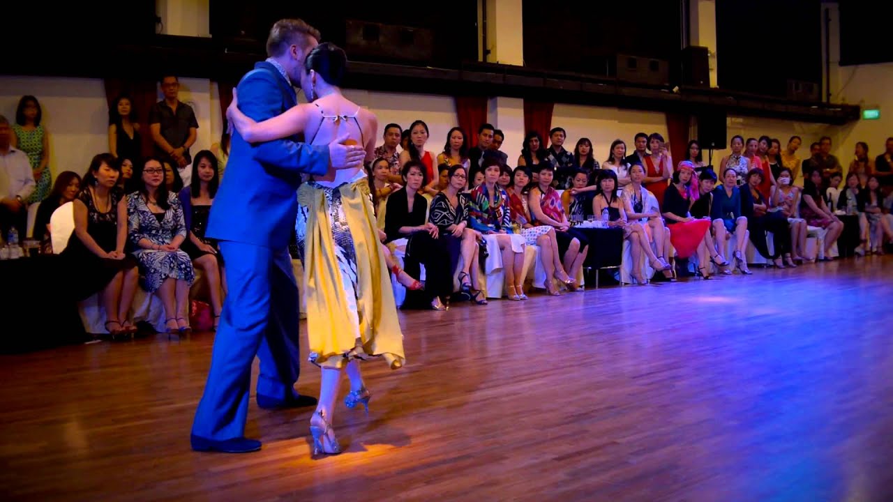 2014 SITF — Ping Yu & Sergiy Podbolotnyy (Shanghai-Ukraine) @ Int'l Retro Milonga