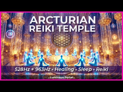 💫 Unlock the Power of Arcturian Energy Codes! ✨ 528Hz + 963Hz for Energy Repair & Soul Restoration