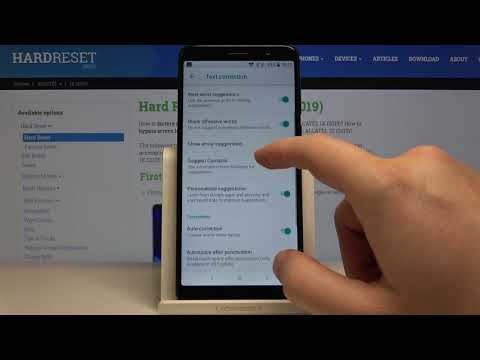 How to Activate Auto-Correction Option on ALCATEL 1X (2019) – Check Text Typos