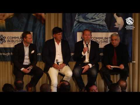 Socceroos Reflection Panel at Community in Business