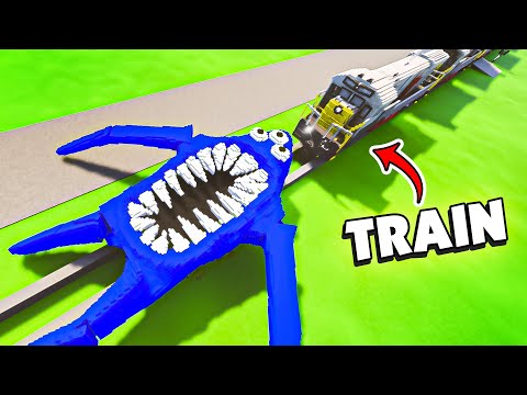 Can NABNAB Survive a Train CRASH!? - Teardown
