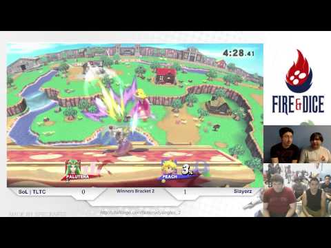 Smash or Die Young #2 - SoL TLTC (Palutena) vs SlayerZ (Peach) - Smash Wii U