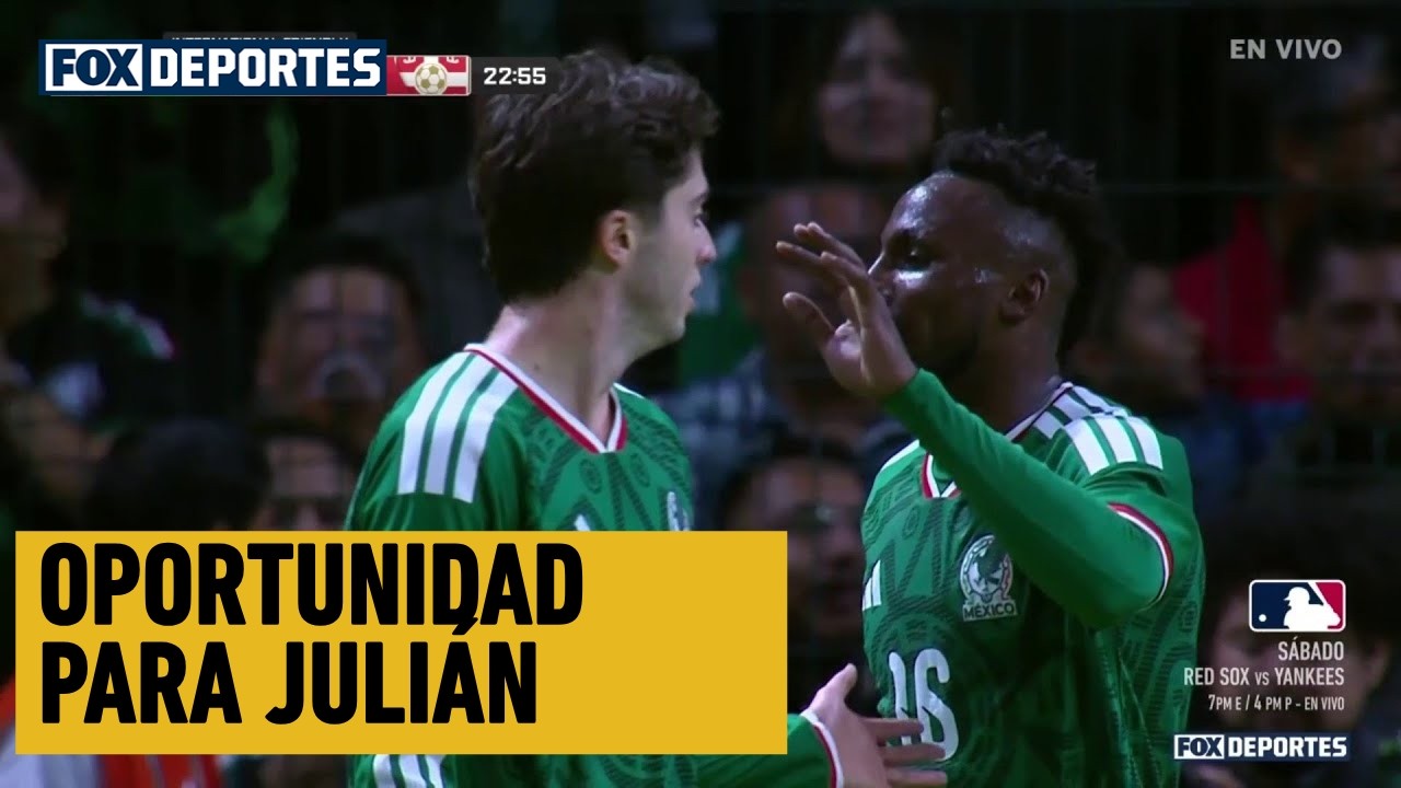 CHANCE FOR JULIÁN QUIÑONES | Mexico 0-0 Serbia | International Friendly.