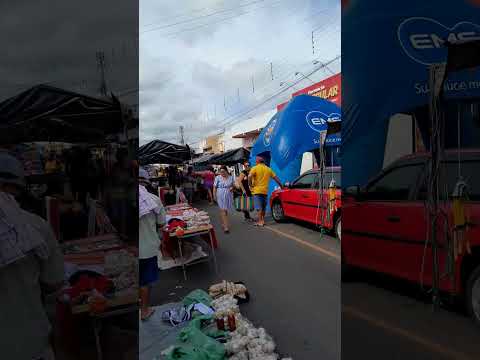 Feira livre na segunda feira em Inhuma do Piauí pessoal. Comentar aí e curtir e compartilhar aí.