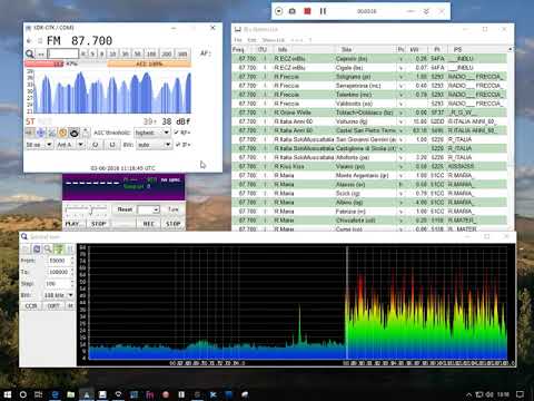Sporadic-e 87.7  Radio Italia Anni 60, Castel San Pietro Terme (Italia) - Baeza 1435 km