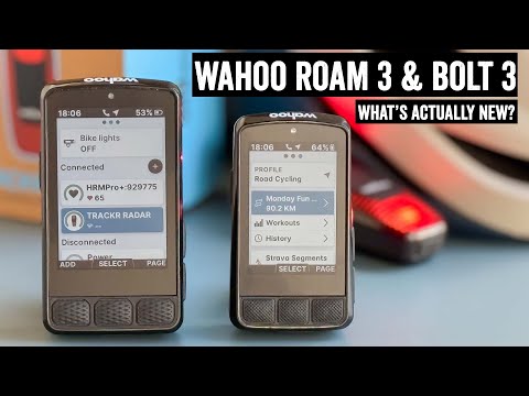 Wahoo ROAM 3 & BOLT 3 Hands-on: Everything New Detailed!