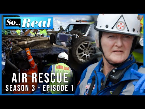 🚨 A Police Chase Leads To A Horror Car Crash | Season 3 - Episode 1 | Air Rescue | SoReal