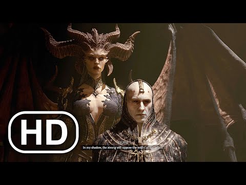DIABLO 4 Lilith Releases Mephisto Cinematic 4K
