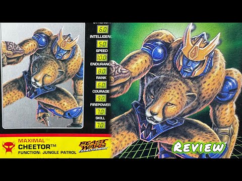 30th Anniversary! Transformers Beast Wars FoxKids deluxe class Cheetor #transformers #beastwars