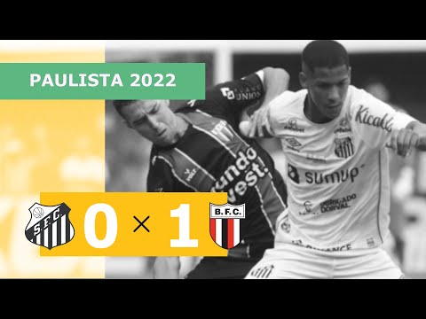 Santos 0 x 1 Botafogo-SP - Gol - 29/01 - Paulistão 2022