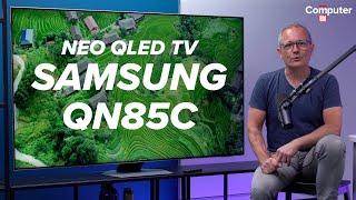 Samsung QN85C mit Neo QLED im Test: Ideal für Sport und Filme, weniger für Gamer