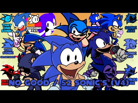 FNF - No Good / 52 Sonic's (VS Sonic Says)