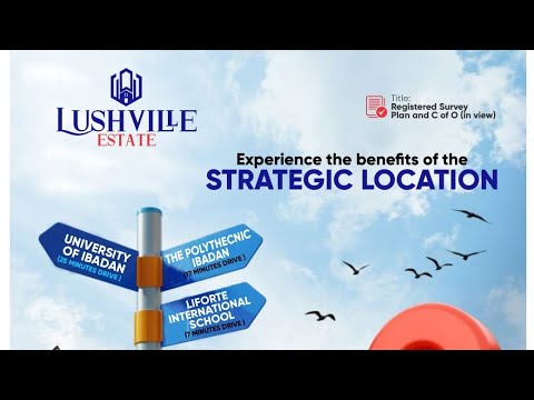 Residential Land For Sale Lushville Estate Lamini Apete 25 Minutes Drive From University Of Ibadan Ibadan Oyo