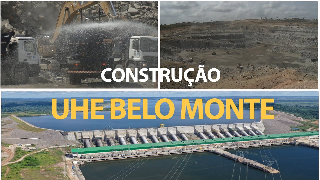 Construção da Usina Hidrelétrica de Belo Monte. Parte 01.