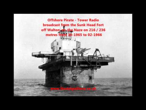 Offshore Pirate - Tower Radio Broadcasting From Sunk Head Fort