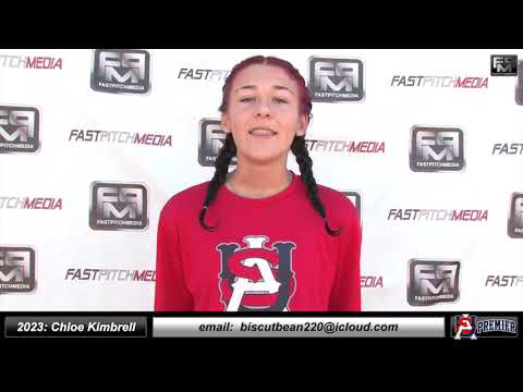 2023 Chloe Kimbrell Athletic Slapper and Catcher Softball Skills Video - USA Premier