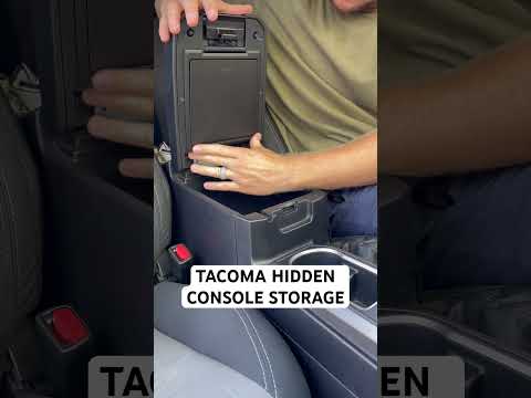 Tacoma Secret Hidden Storage!