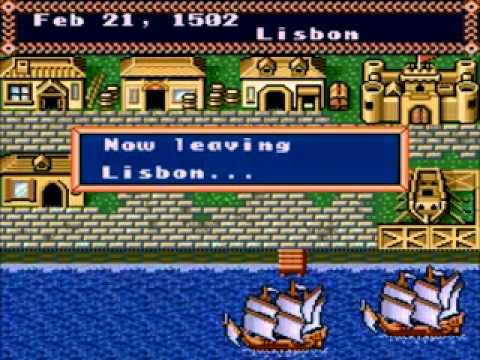 Uncharted Waters Megadrive
