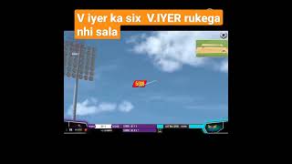 #shortsvideo ipl match tomorrow match LSG VS KKR .LSG win match par V IYER ne mare sandar six