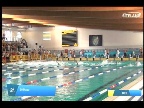 Serie 3 dei 50 Dorso  Assoluti Maschi Master - Campionati Regionali Masters 2014 di Veneto e Friuli