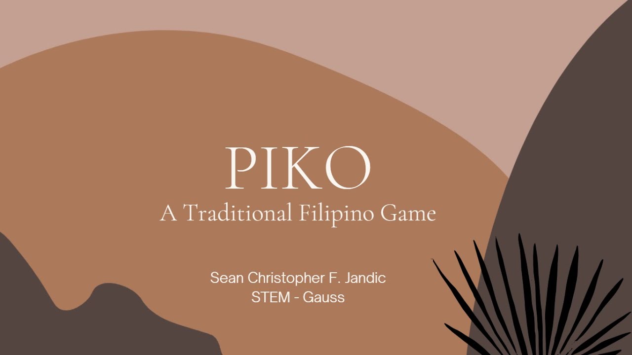 Putar video Piko | A Traditional Filipino Game | Physical Education sekarang Piko | A Traditional Filipino Game | Physical Education