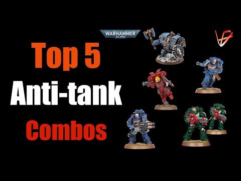 Top 5 Space Marines Anti-Tank Units Combos | Warhammer 40K tactics