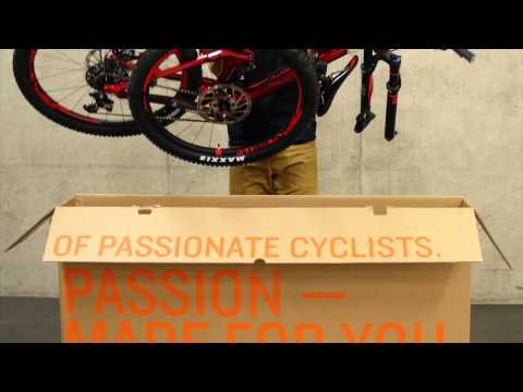 Canyon Service - Mountainbike einpacken