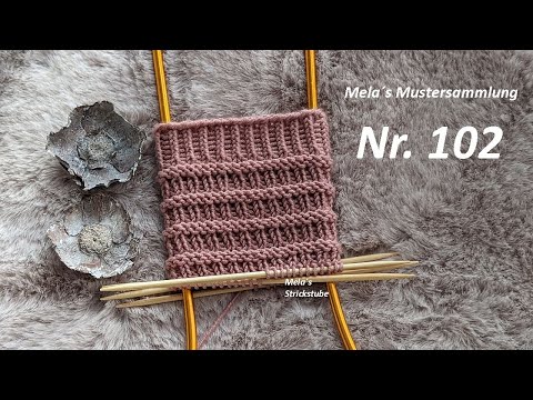 Sock pattern no. 102 - knitting pattern in the round / knitting sock pattern