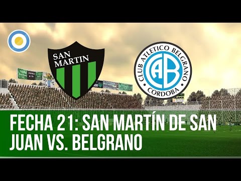 Torneo de la Independencia - Fecha 21  - San Martín de San Juan 1 - 0 Belgrano