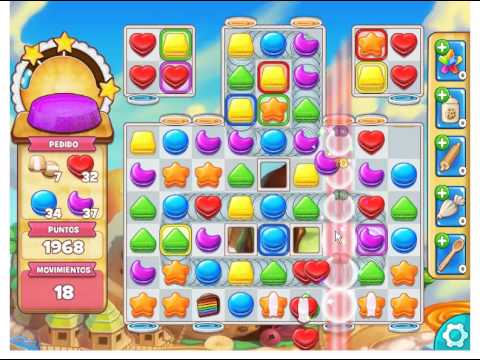 Cookie Jam - LEVEL 737  --   2 STARS  ( No booster ) GAMES