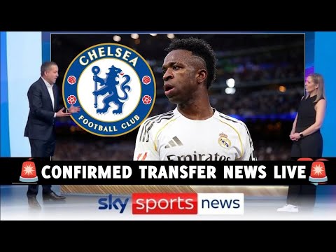 IT’S OFFICIAL: VINÍCIUS JÚNIOR LANDS IN LONDON – CHELSEA COMPLETE MONSTER DEAL 🚨