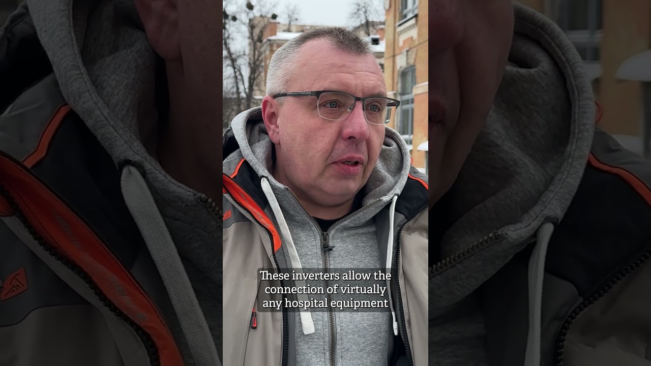 Keeping the lights on: protecting the intensive care unit of a Kyiv hospital