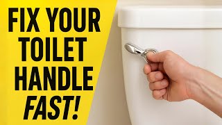 How To Fix or Replace Your Toilet Handle in Minutes