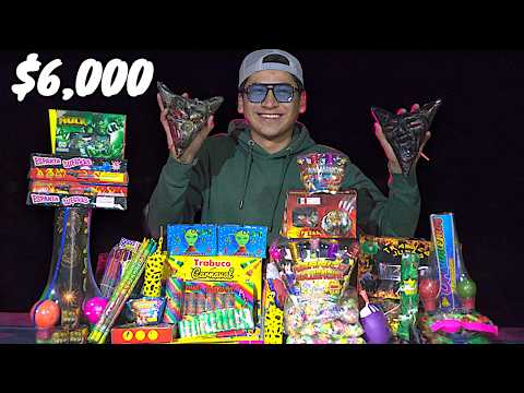 I set off 6,000 pesos worth of firecrackers on New Year's Eve