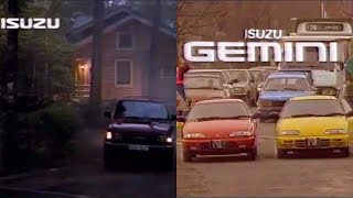 懐かしいCM　いすゞ　ISUZU　ビッグホーン　BIG HORN　ジェミニ　GEMINI